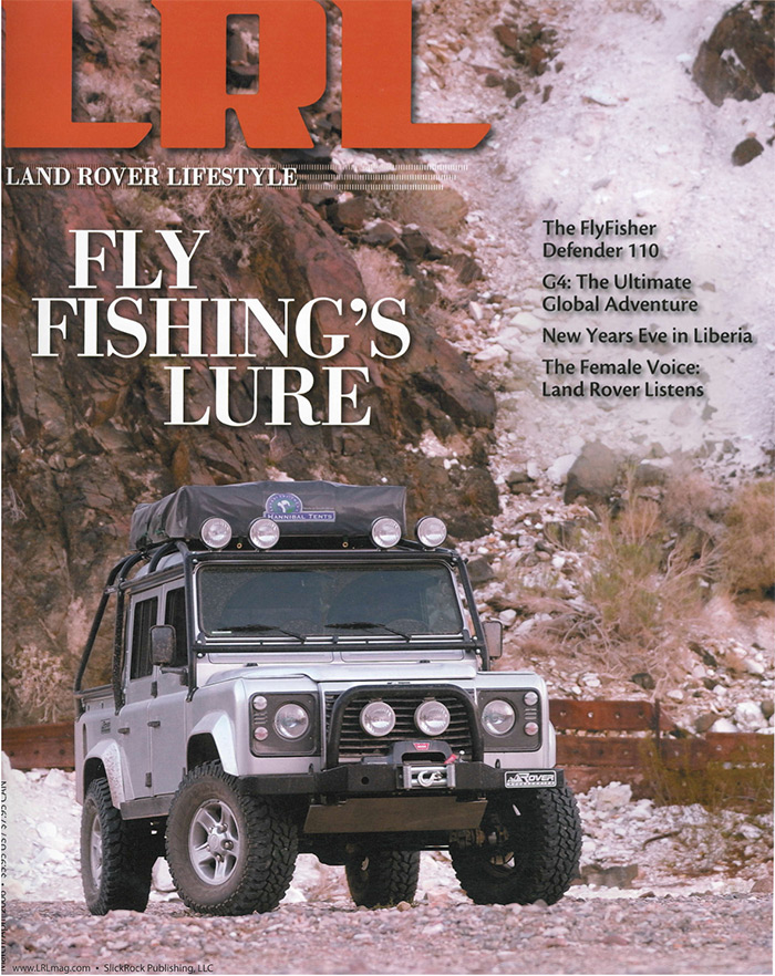 Land Rover Magazine Cover